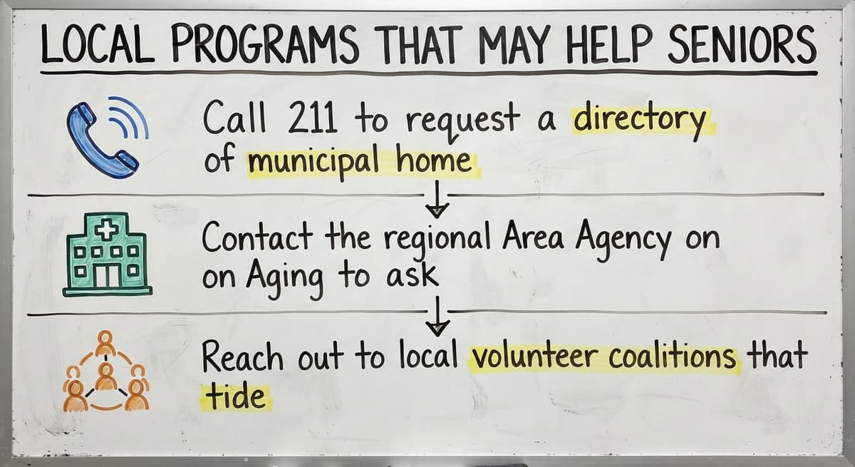 Local Programs That May Help Seniors, drawn out
